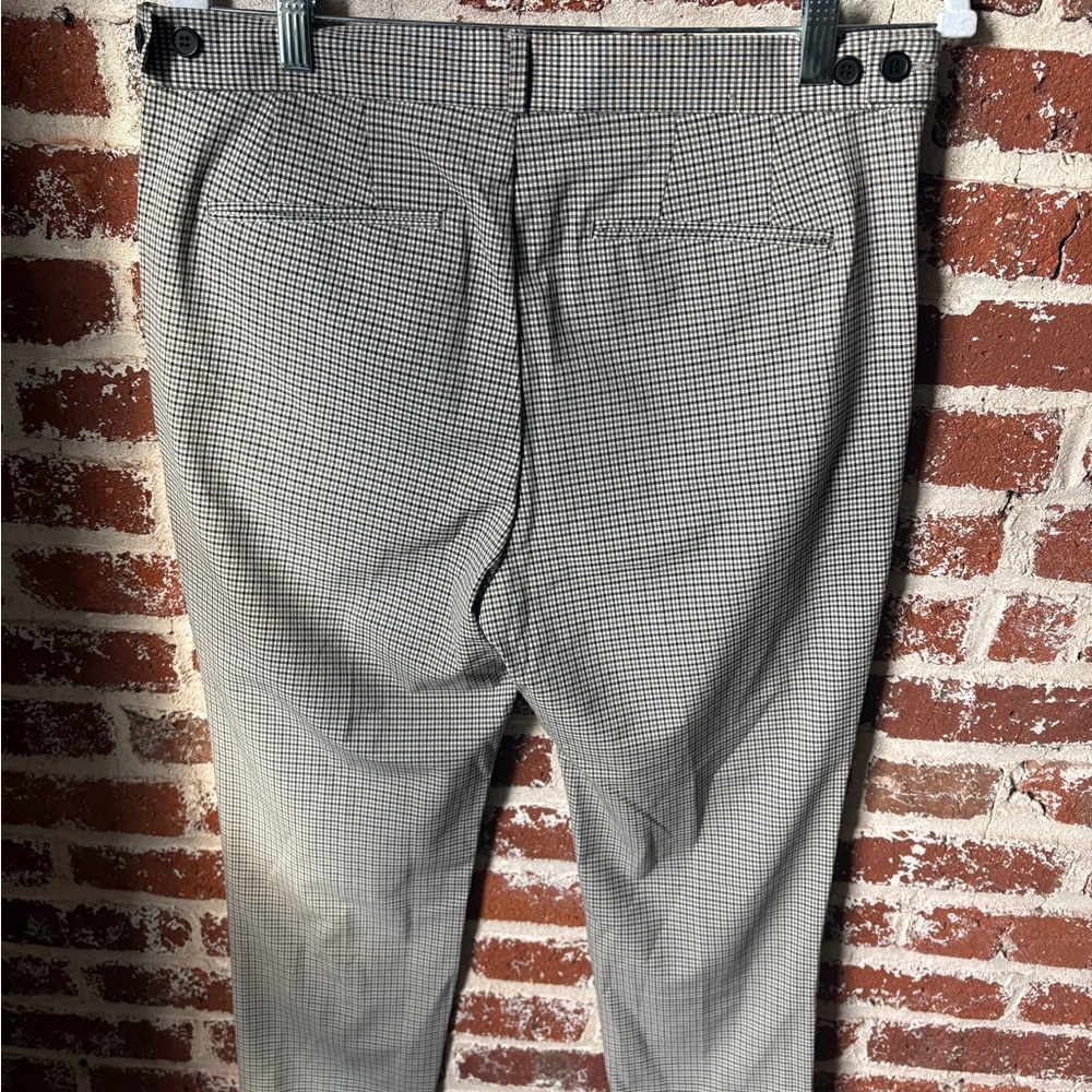 H&M Men’s skinny fit plaid trousers - Picture 4 of 7